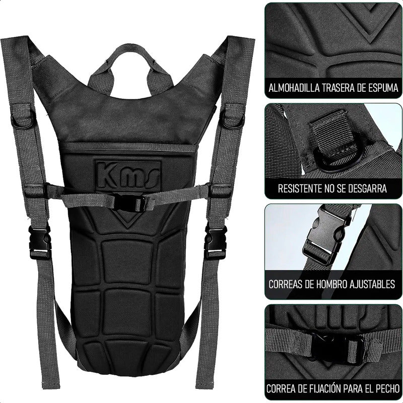 Mochila Camelbak Mochila Hidratación Trekking Mochila 3 Litr Negro