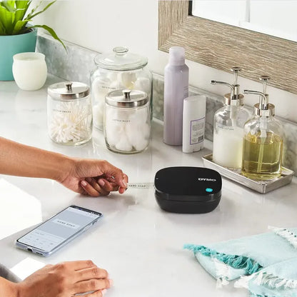 Etiquetadora Dymo Portátil Térmica Con Bluetooth Y Sin Pilas Incluidas Negro