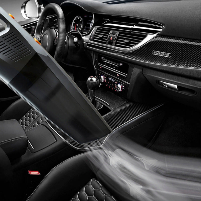 Aspiradora Auto Inalambrica Portatil D Mano Recargable Hogar Negro