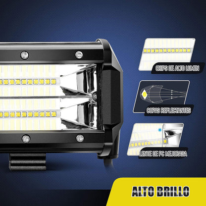 Neblineros Led Focos Neblineros Led 72w Neblineros Led Auto Negro