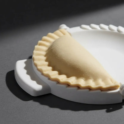Molde Empanada 21 Cm Sellador Empanada Prensa Empanada Molde Blanco