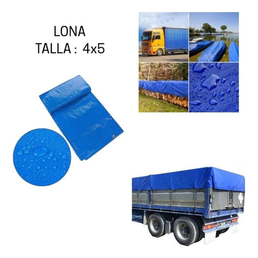 Lona Carpa Multiuso 4x5 Metros Impermeable Cobertor Universa