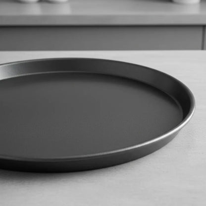 Molde Pizza Molde Aluminio Molde De Pizza 29 Cm Moldes Pizza Gris