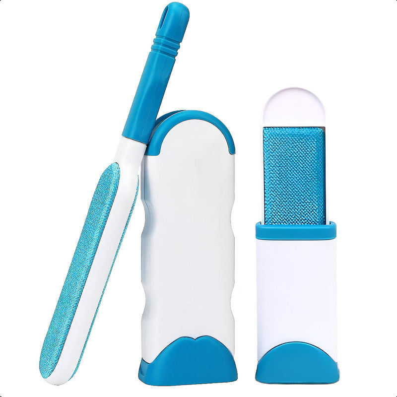 Cepillo Para Perros Quita Pelusa De Mascotas Saca Pelusas Azul