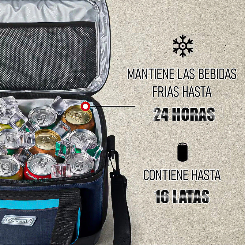 Bolso Termico Enfriador Coleman Bolsa Termica Conservadora Azul