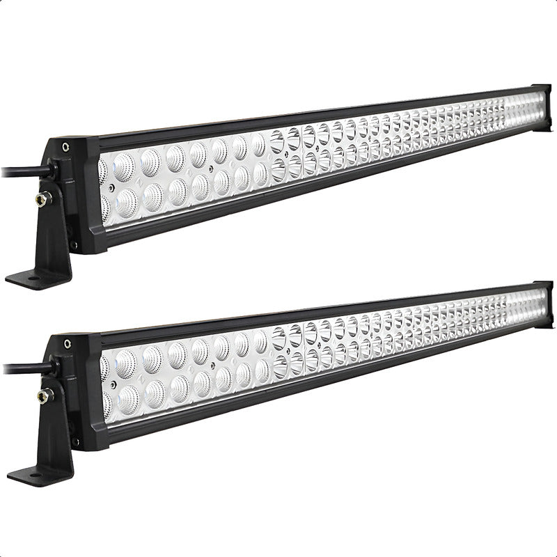 Barra Led 4x4 Neblineros Led Barra 240w Pack2 Foco Neblinero Negro