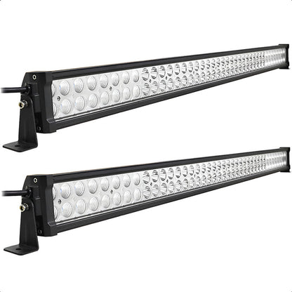 Barra Led 4x4 Neblineros Led Barra 240w Pack2 Foco Neblinero Negro