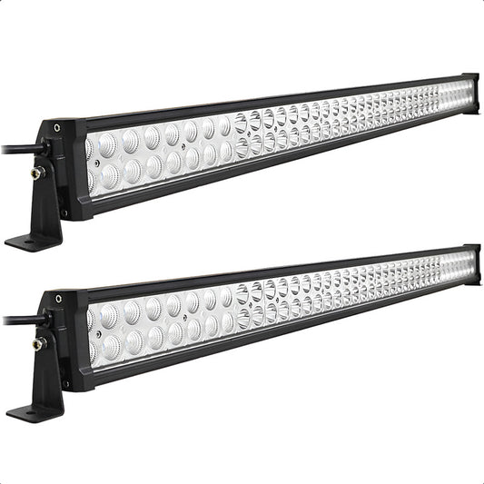 Barra Led 4x4 Neblineros Led Barra 240w Pack2 Foco Neblinero Negro
