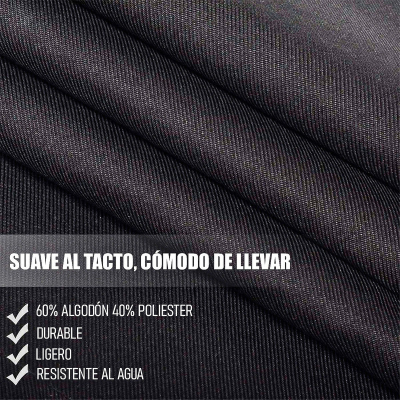 Delantal Parrillero Wayu Pecheras De Cocina Mandiles Cocina Negro Polister