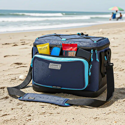 Bolso Termico Enfriador Coleman Bolsa Termica Conservadora Azul