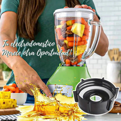 Vaso Licuadora Oster Vaso De Vidrio+tapa De Licuadora Oster