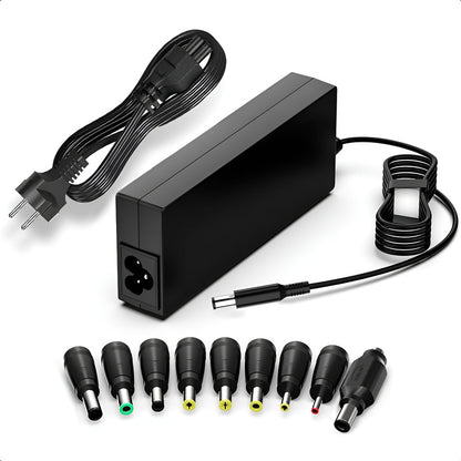 Cargador Universal Notebook Adaptador Notebook Universa 120w Negro