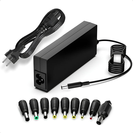 Cargador Universal Notebook Adaptador Notebook Universa 120w Negro