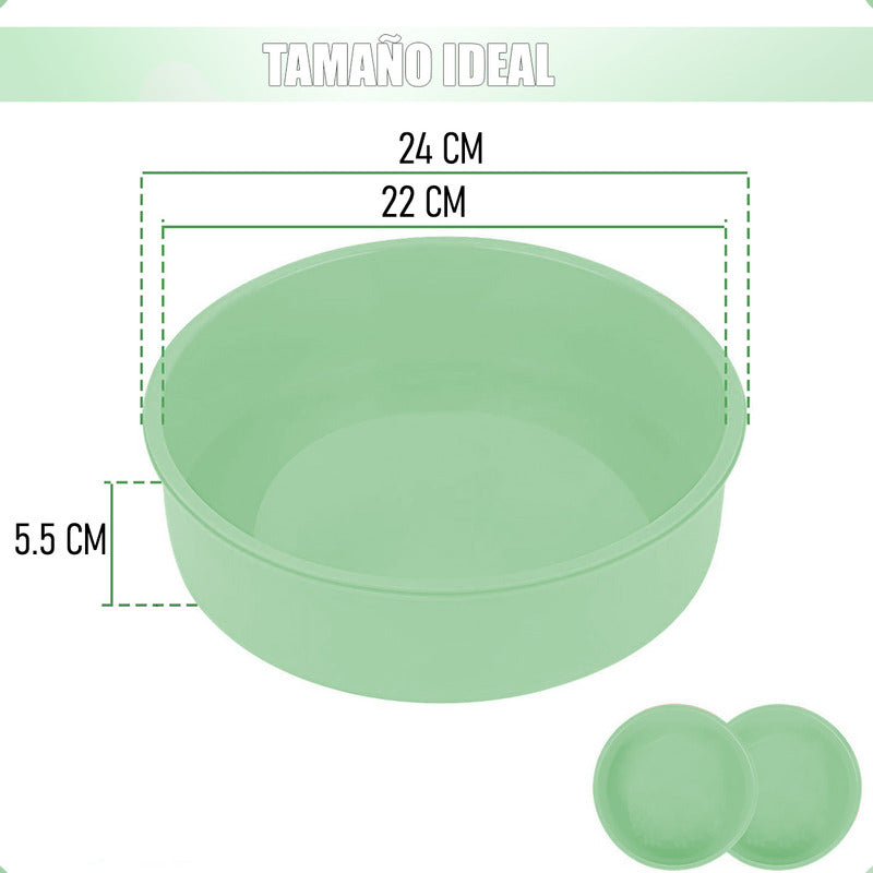 Molde De Silicona Circular Molde Pan Molde Queque Baratos