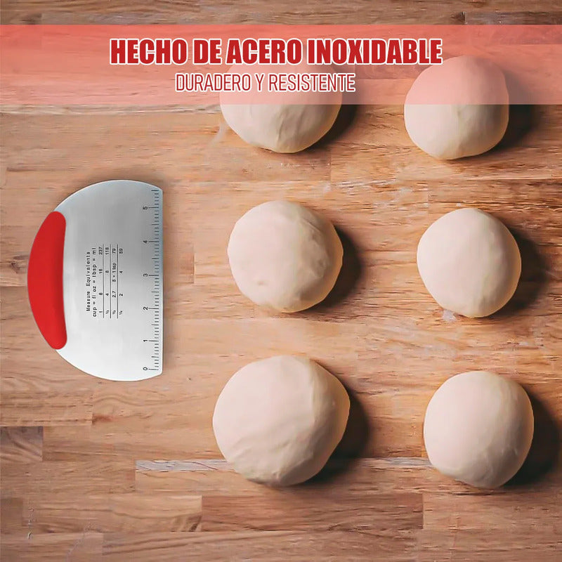 Espatula Cortador Masa Raspador Y Cortador De Masa Espatulas Negro