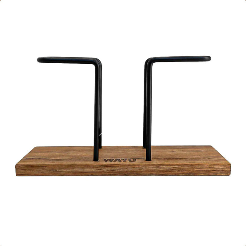 Servilletero De Madera Wayu Servilletero Metálico Wayu Cocin Negro