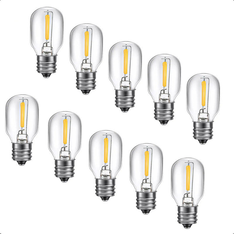 Pack 10 Ampolletas Led E14 Ampolleta 2.5w Ampolletas Led Calida