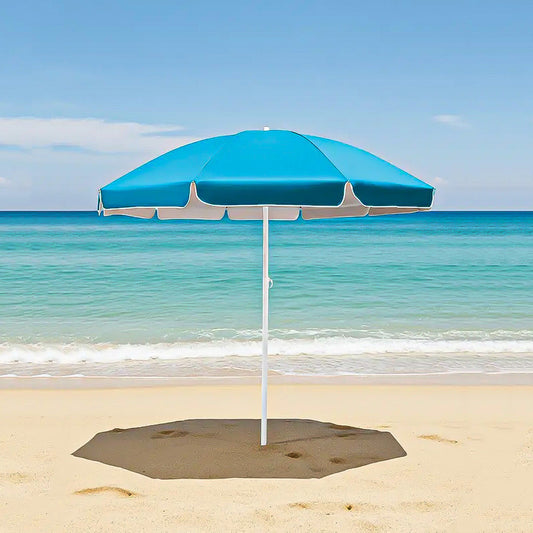 Sombrilla Paraguas Quitasol 2metros Playa Sombrilla De Playa Celeste