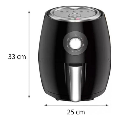 Freidora Al Aire Airfryer Olla Freidora Sin Aceite Air Fryer Negro