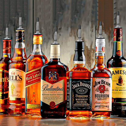 Arcashopping Vertedor Botellas Antigoteo Acero Inoxidable Para Vino Y Licor