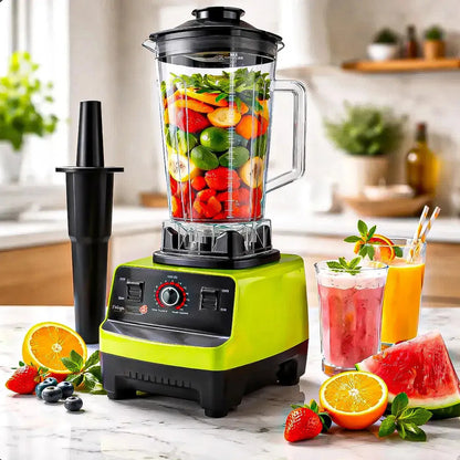Licuadora Arcashopping De 2.5 L Verde Con 15 Velocidades Y 2400w