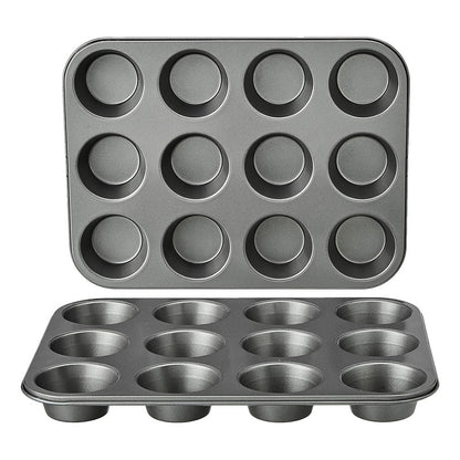 Molde Metal Para Cupcake Muffins Economico 12 Und