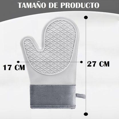 Guantes Para Horno Toma Ollas Guantes De Silicona Cocina