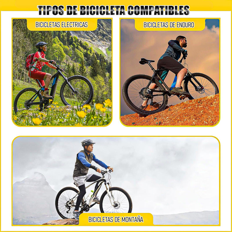 Pack 2 Camara Bicicleta Camara Bicicleta 29x1.75x2.125 Negro