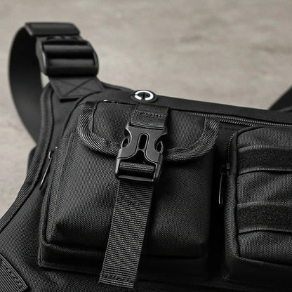Bolso Táctico De Pecho - Para Pesca Y Outdoors Negro