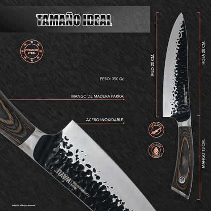 Cuchillo Chef Profesional Cuchillo Hammer Cuchillo Wayu Wayu