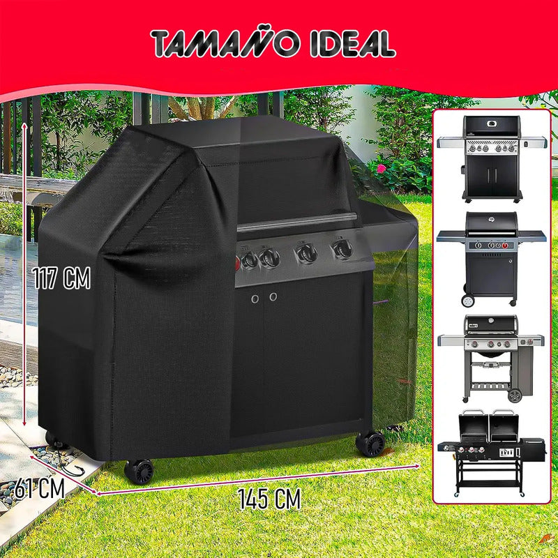 Cubierta De Parrilla Funda De Parrilla Cubre Parrilla Fundas Para Parrillas Okshop Funda Protectora Para Bbq Cubierta Para Barbacoa De Gas Funda Exterior Impermeable Parrilla Funda Parrilla Okshop