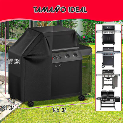 Cubierta De Parrilla Funda De Parrilla Cubre Parrilla Fundas Para Parrillas Okshop Funda Protectora Para Bbq Cubierta Para Barbacoa De Gas Funda Exterior Impermeable Parrilla Funda Parrilla Okshop