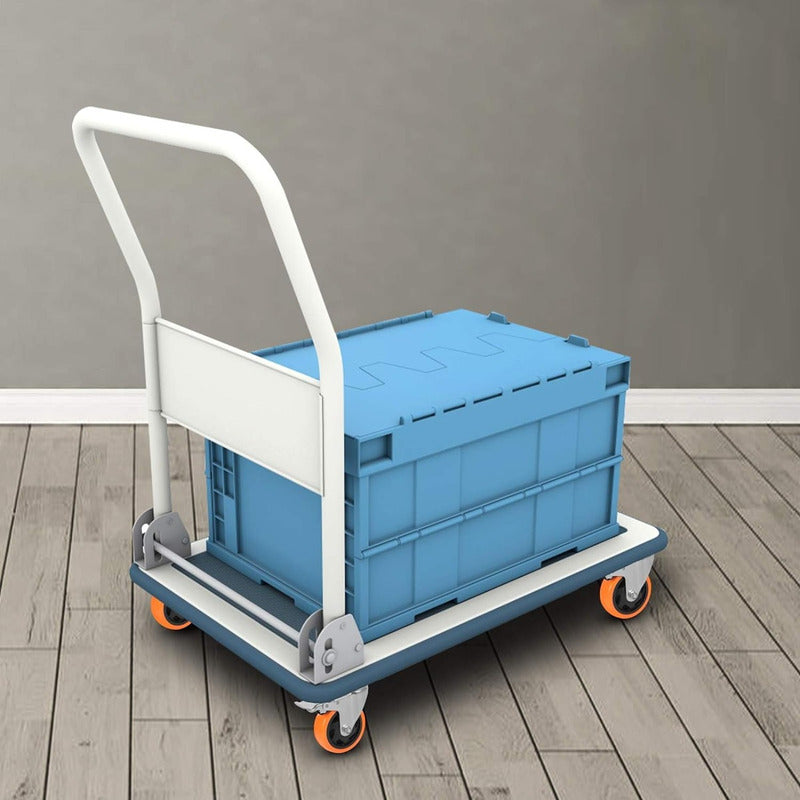 Ruedas Giratorias Para Carros Ruedas Muebles Pack 2 Ruedas Naranja/gris