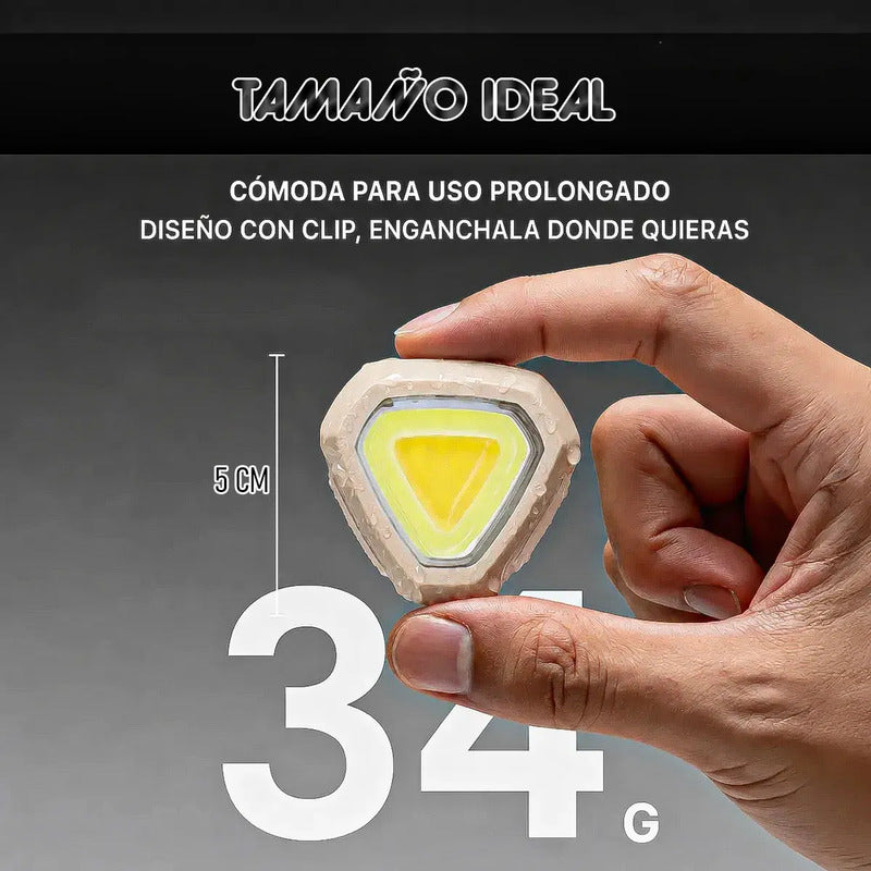 Linterna Frontal Recargable Linterna Casco Linterna Frontal Okshop Linterna Frontal Portátil Linterna Led Portátil... Beige Fria/calida/roja