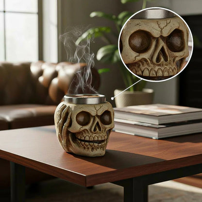 Vaso Shopero Vasos Shot Shoperos Cervecero Vaso Calavera Beige