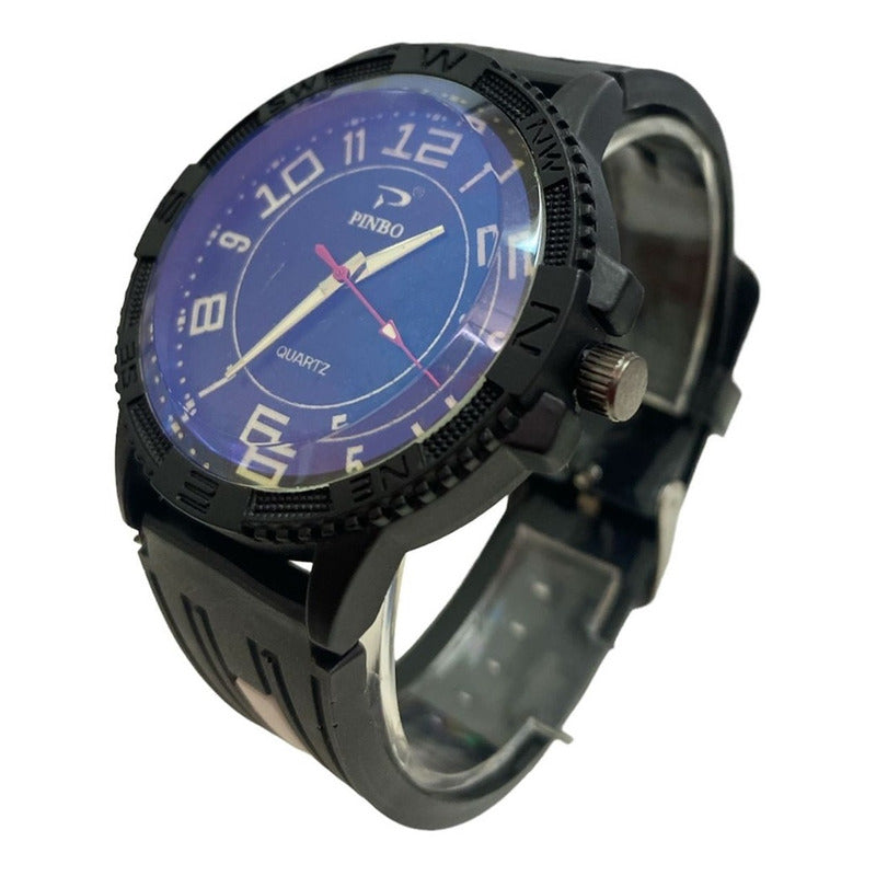 Reloj De Hombre Deportivo Caja Regalo Reloj De Pulsera Pinbo