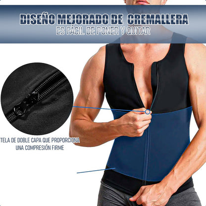 Faja Compresion Hombre Camisera Compresion Faja Cintura Faja Negroxl Xl