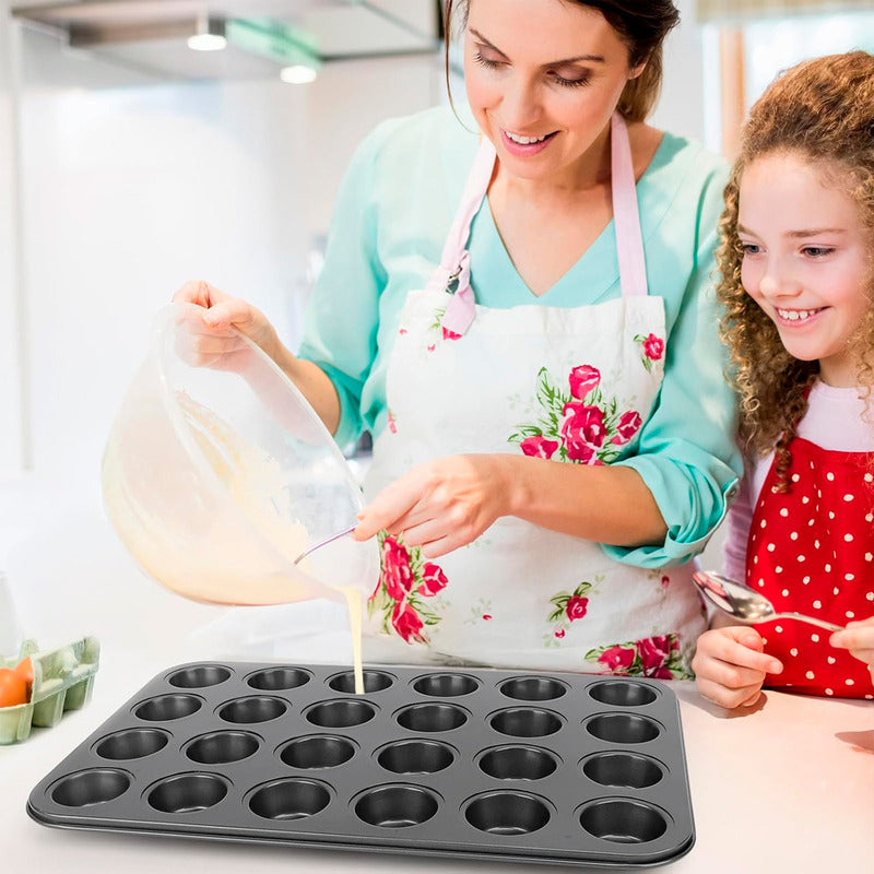 Molde Cupcake Moldes Muffins Baratos Moldes 24 Mini Cupcake Gris
