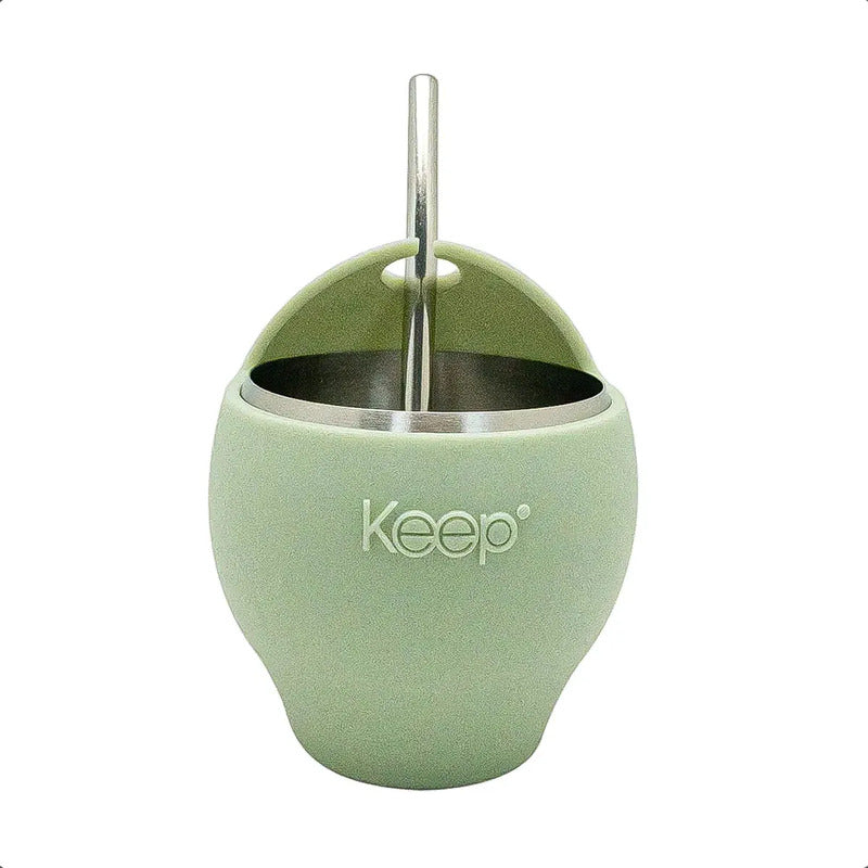 Mate Con Bombilla Keep Mate Acero Inoxidable Mate 230ml Mate Verde Mate