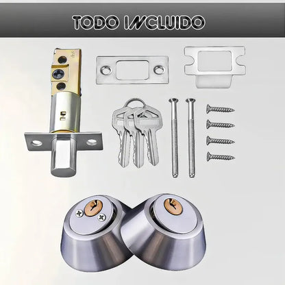 Cerraduras Para Puertas Chapa Cerrojo De Seguridad Cerrojo Okshop Cerradura Chapa Para Puertas Cerrojo De Seguridad... Gris