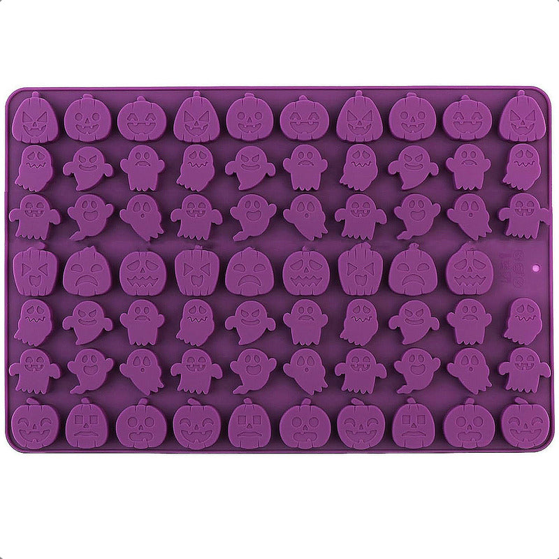 Molde Silicona Para Chocolate Moldes Halloween Moldes Repost Al Azar