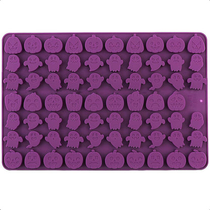 Molde Silicona Para Chocolate Moldes Halloween Moldes Repost Al Azar