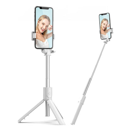 Tripode Celular Con Control Tripodes Camara Palo Selfie Negro