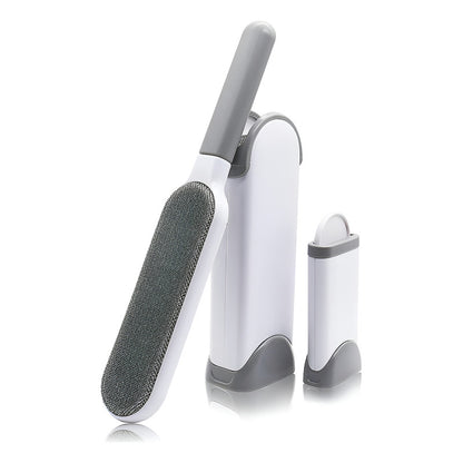 Cepillo Para Perros Quita Pelusa De Mascotas Saca Pelusas Gris