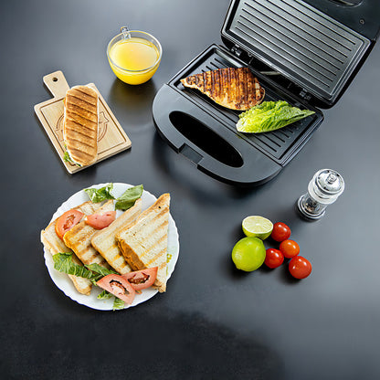 Tostadora Panini Tostadoras Electricas Sanguchera Grill Sánd Color Metal