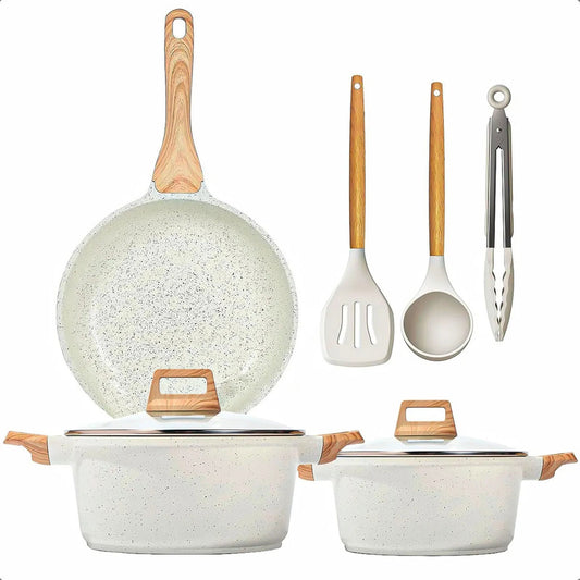Juego De Ollas Bateria De Ollas Juego De Bateria Keep 8 Pcs Bateria De Cocina Induccion Aluminio Libre Bpa Bateria Cocina Keep Baterias Cocina 8 Piezas Set De Ollas Antiadherentes Okshop