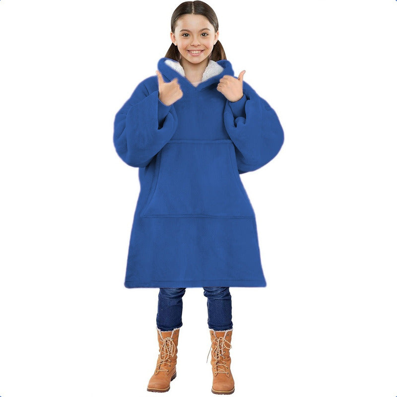 Poleron Peludo De Niña Poleron Con Capucha Niño Polerones Poleron Gigante Poleron Sherpa Frio Invierno Pijama Polar Manta Sherpa Polerón Niño Poleron