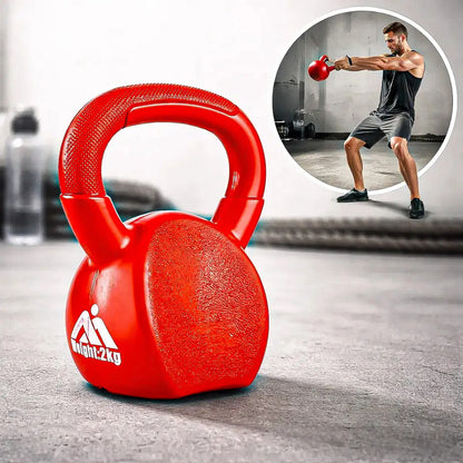 Pesa Rusa 2 Kg Pesa Kettlebell 2 Kg Pesas Crossfit 2kg Pesa Rojo