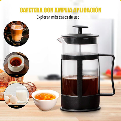 Cafeteras Francesas Cafetera Prensa Acero Inoxidable 1000 Ml