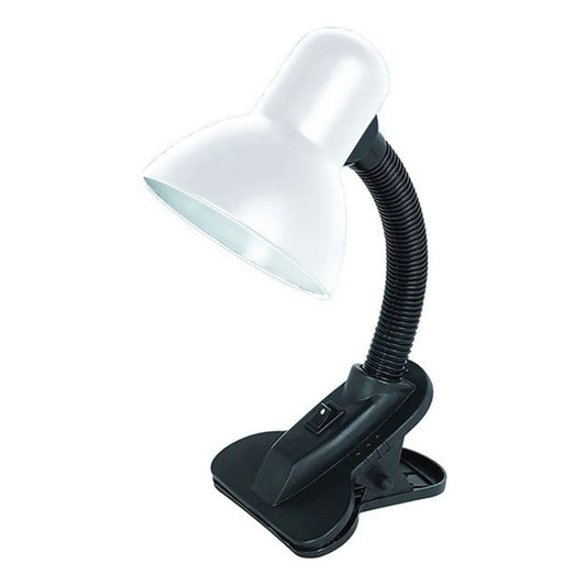 Lampara Click Escritorio Flexible Lamparas Velador Lectura Lampara De Noche Led Plastica Okshop Lamparas Para Velador Lamparas De Escritorio Lampara Para Libros Lampara Velador 220v Dormitorio Blanco